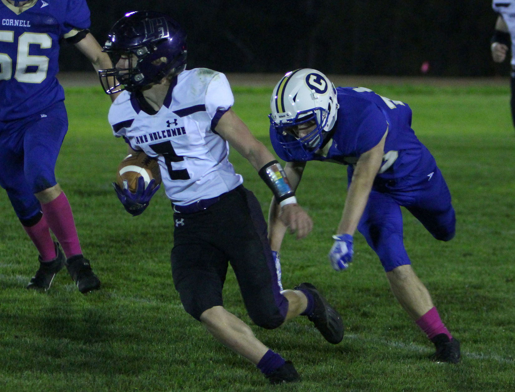 Lake Holcombe at Cornell football 10-15-21